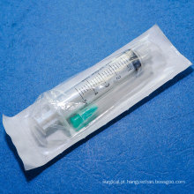 Seringa médica 6ml com agulha com CE ISO13485